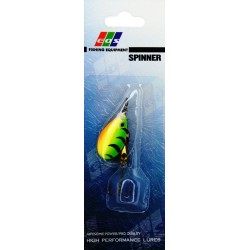 Блешня на хижу рибу, обертова, EOS S0001A, вага 4г, колір GS451070